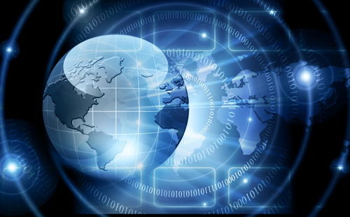 信息高科技背景图片 数字时代的视觉基石